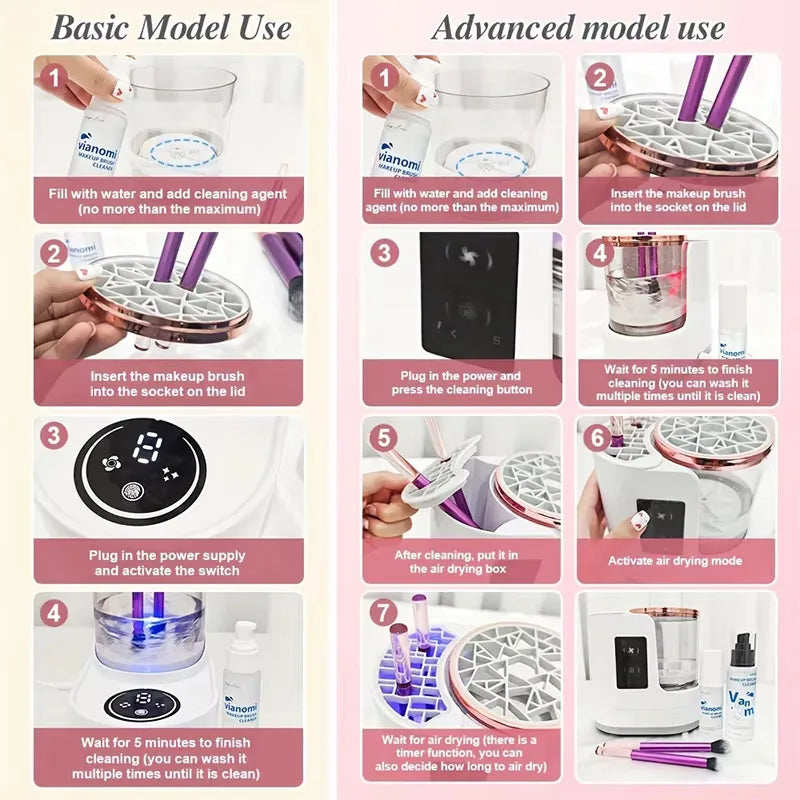 Electric Makeup Brush Cleaning Machine 